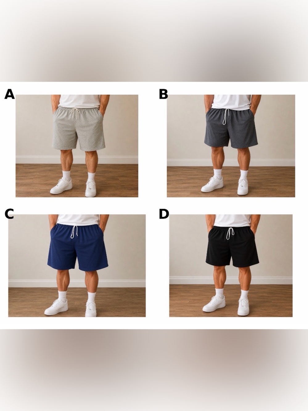 🌙 B171 - 1 pair Jerzees men’s short’s (choose your colour)